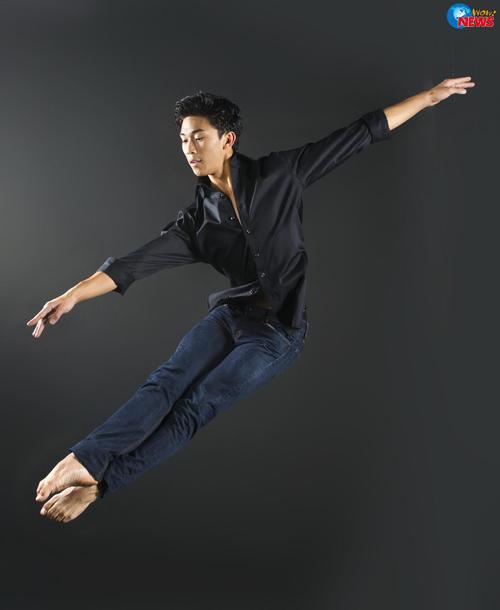 中国男芭蕾舞者